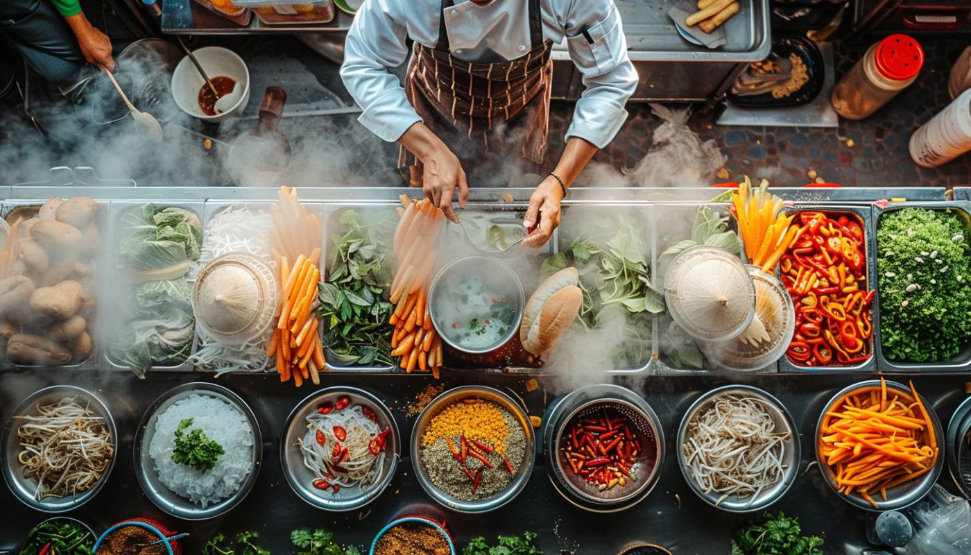Exploration des traditions culinaires lors d'un voyage au Vietnam