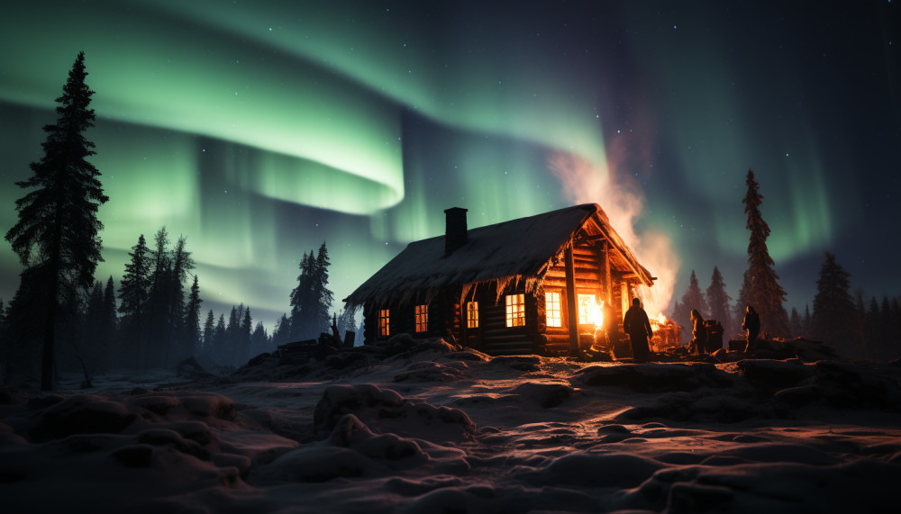 Quelle est la période pour voir des aurores boréales en Laponie ?